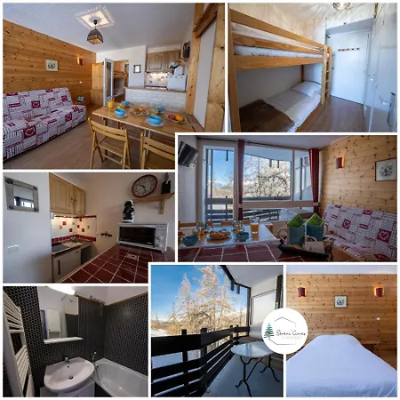 Ferienwohnung Doux Crepuscule - Au Bord Des Pistes - Parking Enchastrayes Exterior foto