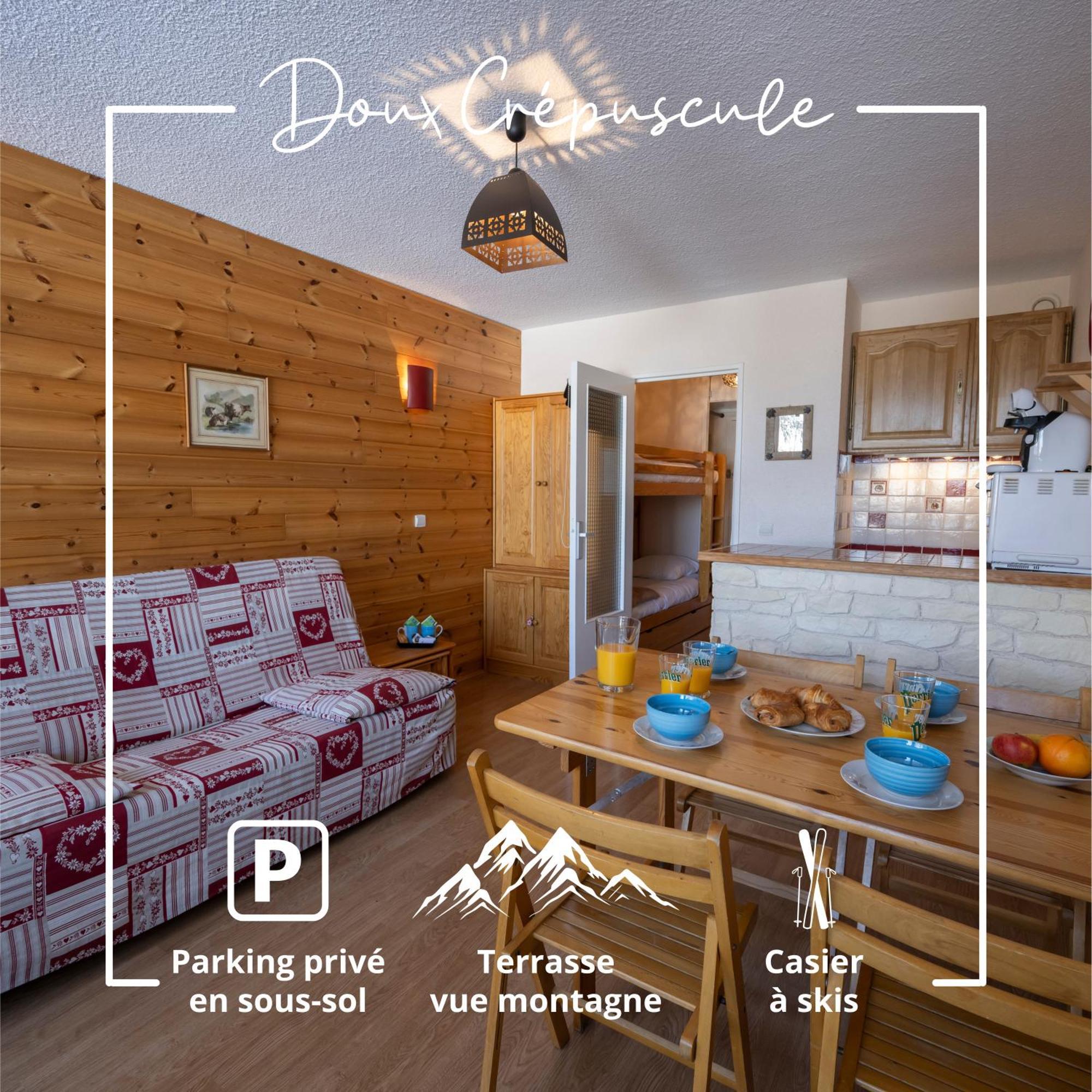 Doux Crepuscule - Au Bord Des Pistes - Parking Apartment *